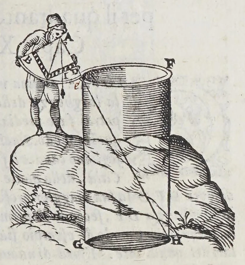 An illustration from Opere di Orontio Fineo del delfinato : diuise in cinque parti; arimetica, geometria, cosmografia, e oriuoli,, 1587, leaf 279