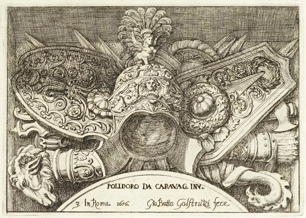 An illustration from Oper[e] di Polidoro, 1658, leaf 11
