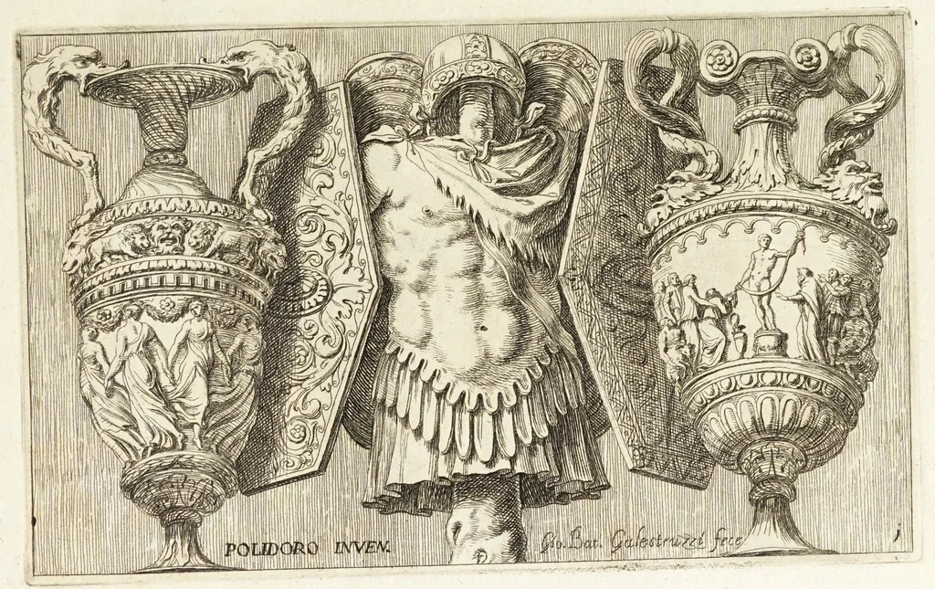 An illustration from Oper[e] di Polidoro, 1658, leaf 17