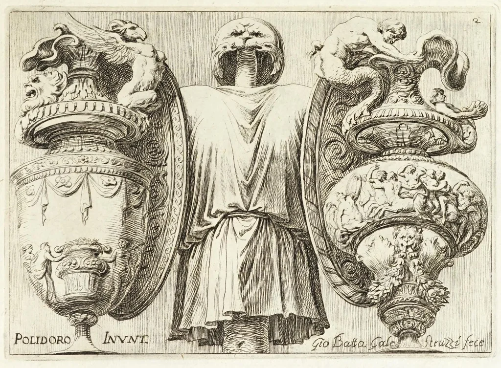 An illustration from Oper[e] di Polidoro, 1658, leaf 19