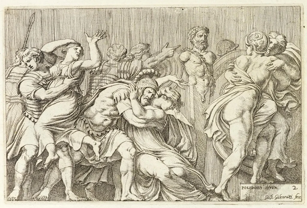 An illustration from Oper[e] di Polidoro, 1658, leaf 29