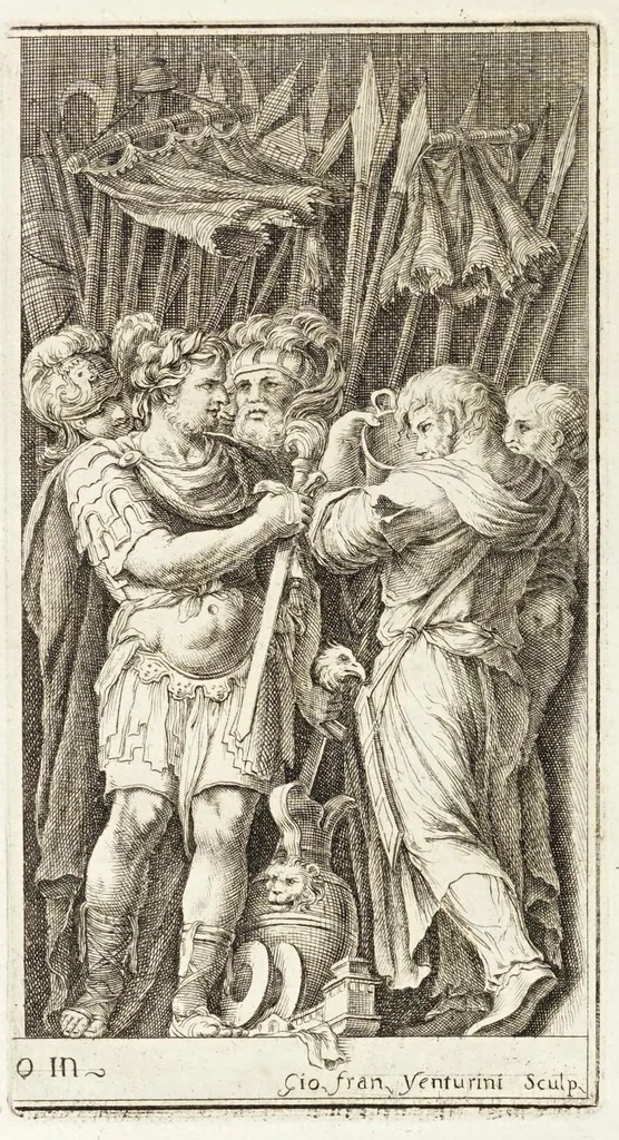An illustration from Oper[e] di Polidoro, 1658, leaf 41
