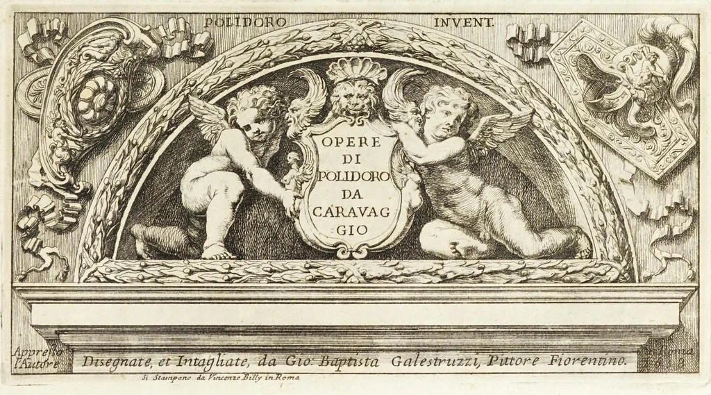 An illustration from Oper[e] di Polidoro, 1658, leaf 5