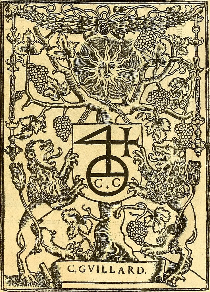 An illustration from Operum D. Basilij Magni Caesariae Cappadociae quondam archiepiscopi prior tomus : cuius par multò melior nunc demum solerti industria nec minùs accurata collatione ad fidem Graecorum aliquot archetypon partim restituta est synceriori quàm hactenus lectioni, 1547, leaf 4
