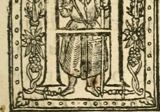 An illustration from Opervm moralivm et civilivm tomus. Qui continet Historiam regni Henrici Septimi, regis Angliae. Sermones fideles, sive Interiora rerum. Tractatum de sapientia veterum. Dialogum de bello sacro. Et Novam Atlantidem. Ab ipso honoratissimo auctore, praeterquam in paucis, latinitate donatus, 1638, leaf 8