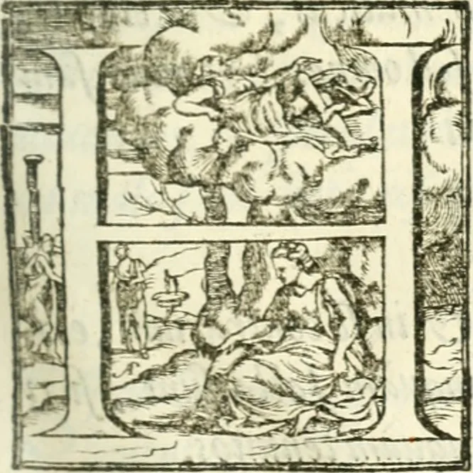 An illustration from Opervm moralivm et civilivm tomus. Qui continet Historiam regni Henrici Septimi, regis Angliae. Sermones fideles, sive Interiora rerum. Tractatum de sapientia veterum. Dialogum de bello sacro. Et Novam Atlantidem. Ab ipso honoratissimo auctore, praeterquam in paucis, latinitate donatus, 1638, leaf 950