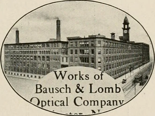 An illustration from Ophthalmic lenses and accessories; lenses, frames, magnifiers and readers .., 1916, leaf 136