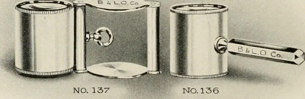 An illustration from Ophthalmic lenses and accessories; lenses, frames, magnifiers and readers .., 1916, leaf 151