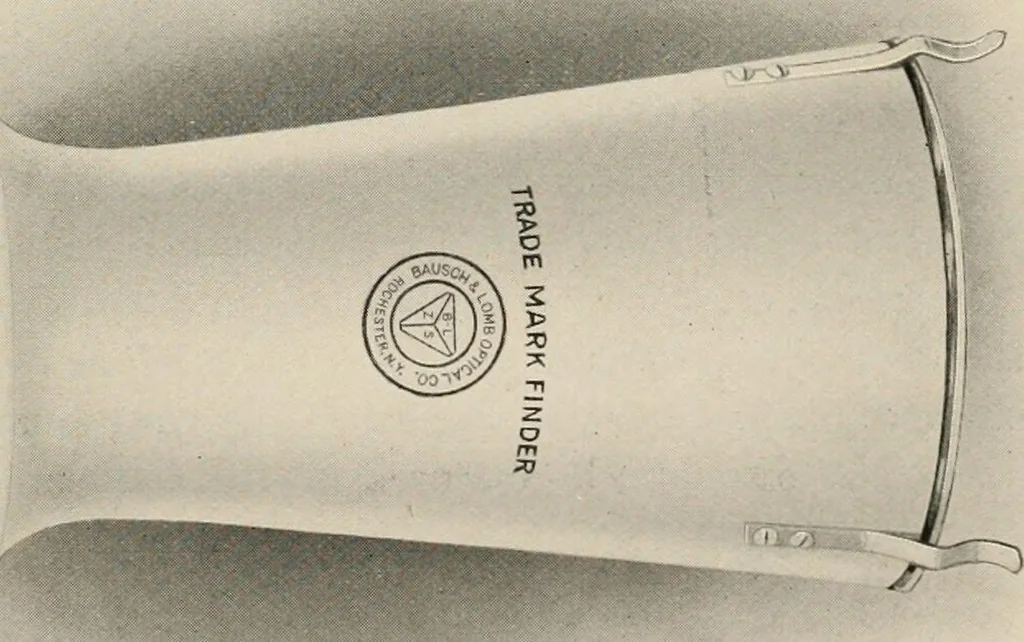 An illustration from Ophthalmic lenses and accessories; lenses, frames, magnifiers and readers .., 1916, leaf 158
