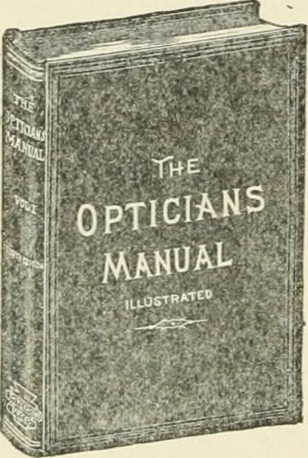 An illustration from Ophthalmic lenses, dioptric formulae for combined cylindrical lenses : the prism-dioptry, and other optical papers, 1900, leaf 203