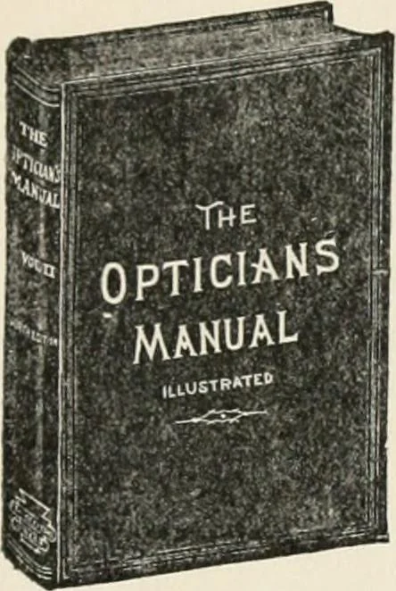 An illustration from Ophthalmic lenses, dioptric formulae for combined cylindrical lenses : the prism-dioptry, and other optical papers, 1907, leaf 206