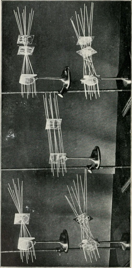 An illustration from Ophthalmic lenses, dioptric formulae for combined cylindrical lenses : the prism-dioptry, and other optical papers, 1907, leaf 5
