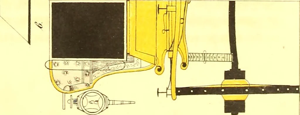 An illustration from Opisanie ekinazhei na lezhachich ressorach, 1851, leaf 50