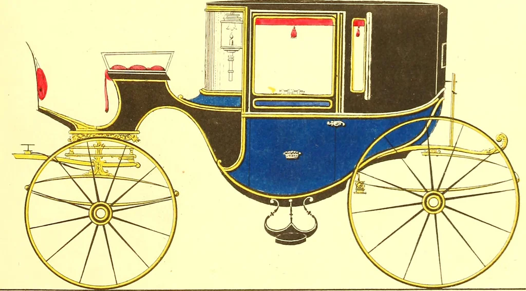 An illustration from Opisanie ekinazhei na lezhachich ressorach, 1851, leaf 52