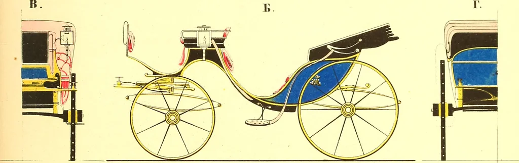 An illustration from Opisanie ekinazhei na lezhachich ressorach, 1851, leaf 64