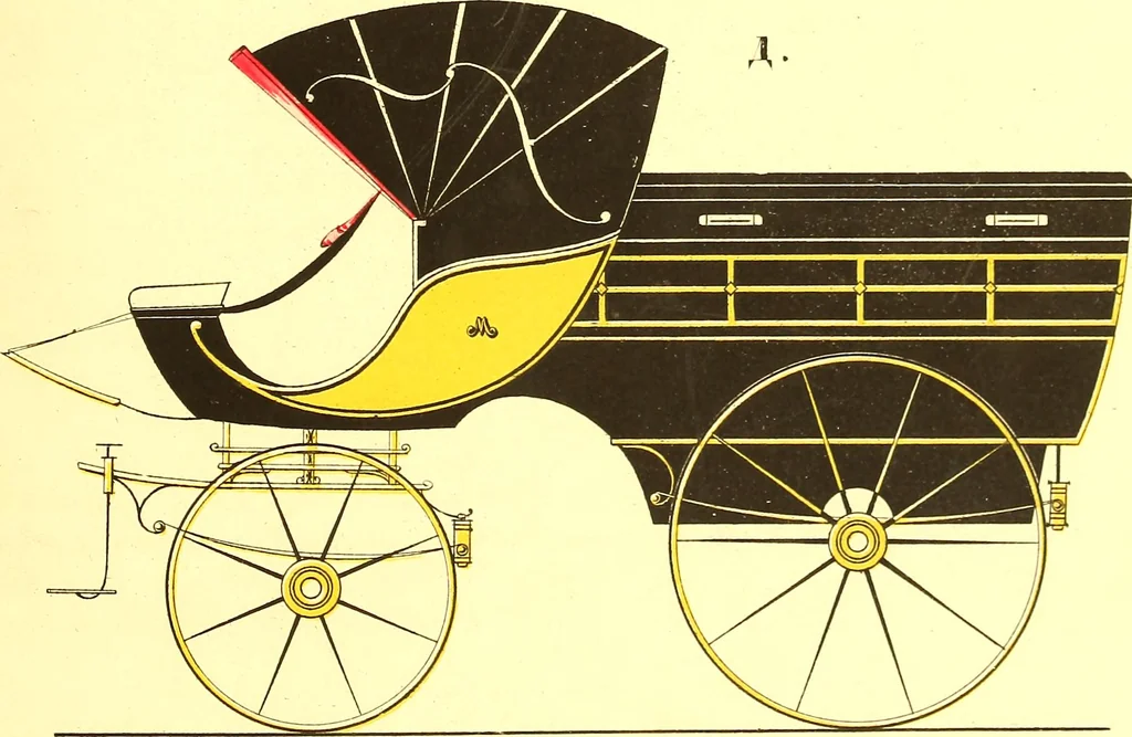 An illustration from Opisanie ekinazhei na lezhachich ressorach, 1851, leaf 64