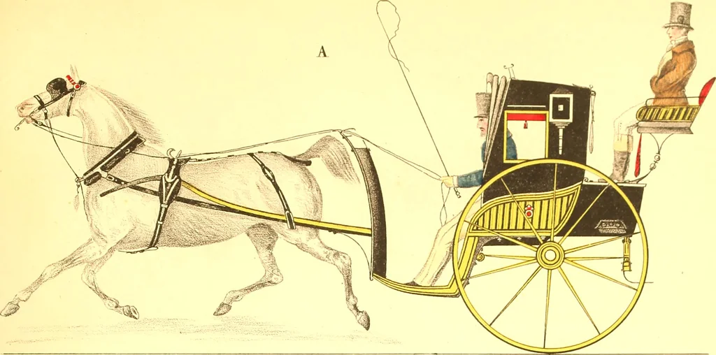 An illustration from Opisanie ekinazhei na lezhachich ressorach, 1851, leaf 72