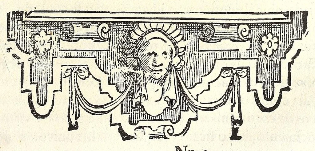 An illustration from O principe dos patriarcas S. Bento : ... de sua vida, discursada em emprezas politicas e predicaueis, 1683, leaf 327