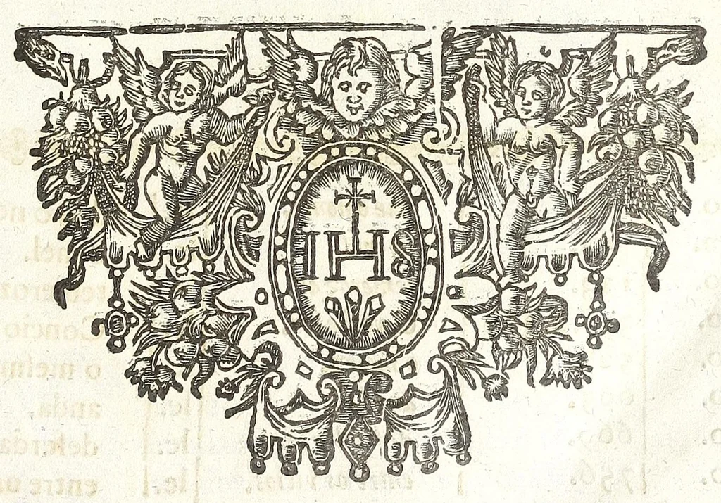 An illustration from O principe dos patriarcas S. Bento : ... de sua vida, discursada em emprezas politicas e predicaueis, 1683, leaf 43