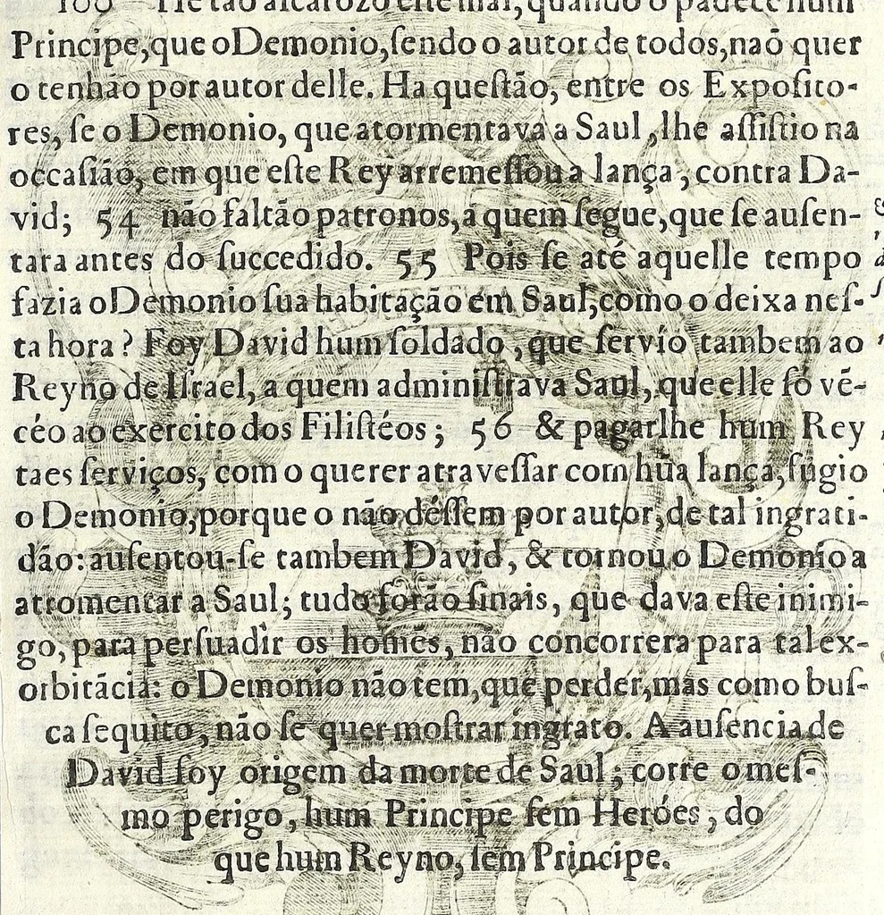 An illustration from O principe dos patriarcas S. Bento : ... de sua vida, discursada em emprezas politicas e predicaueis, 1683, leaf 543