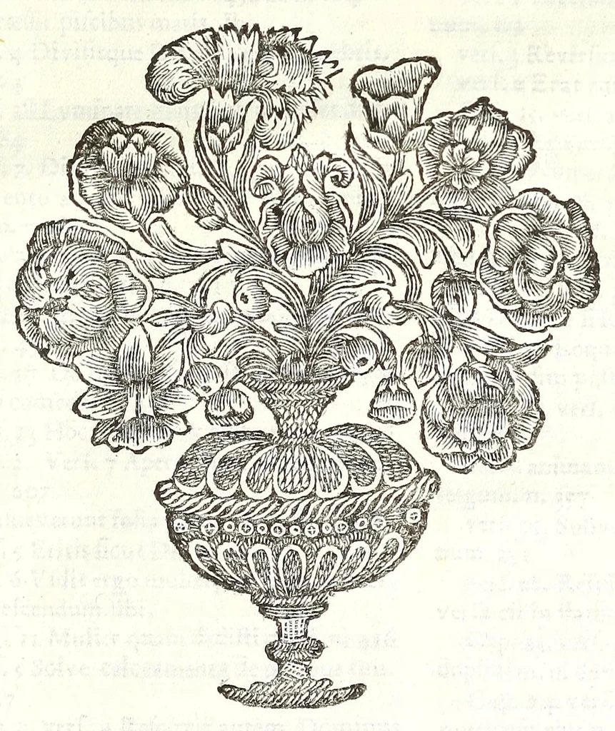 An illustration from O principe dos patriarcas S. Bento : ... de sua vida, discursada em emprezas politicas e predicaueis, 1683, leaf 899