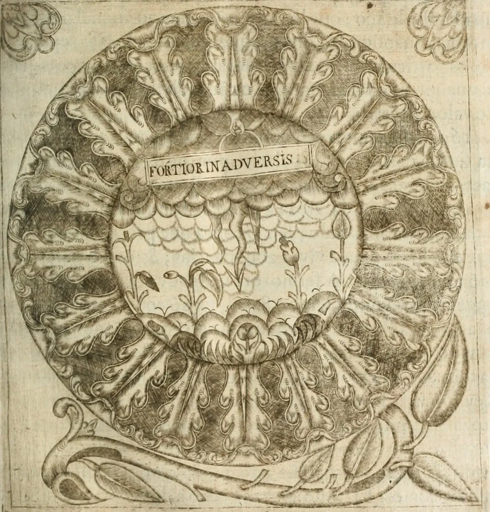 An illustration from O principe dos patriarcas S. Bento : primeiro[-segundo] tomo de sua vida, 1683, leaf 102
