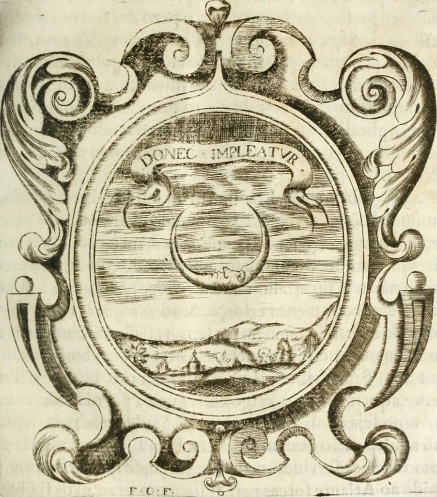 An illustration from O principe dos patriarcas S. Bento : primeiro[-segundo] tomo de sua vida, 1683, leaf 134