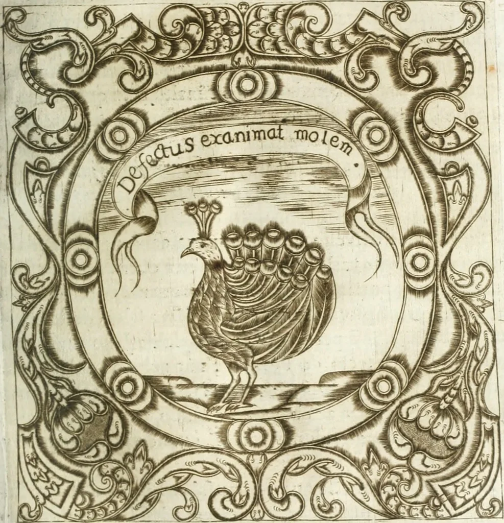 An illustration from O principe dos patriarcas S. Bento : primeiro[-segundo] tomo de sua vida, 1683, leaf 178