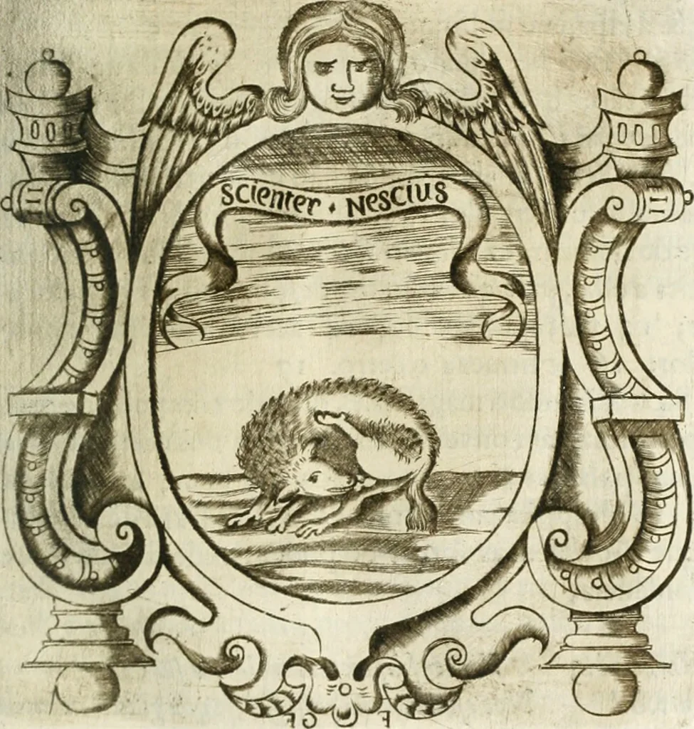 An illustration from O principe dos patriarcas S. Bento : primeiro[-segundo] tomo de sua vida, 1683, leaf 194