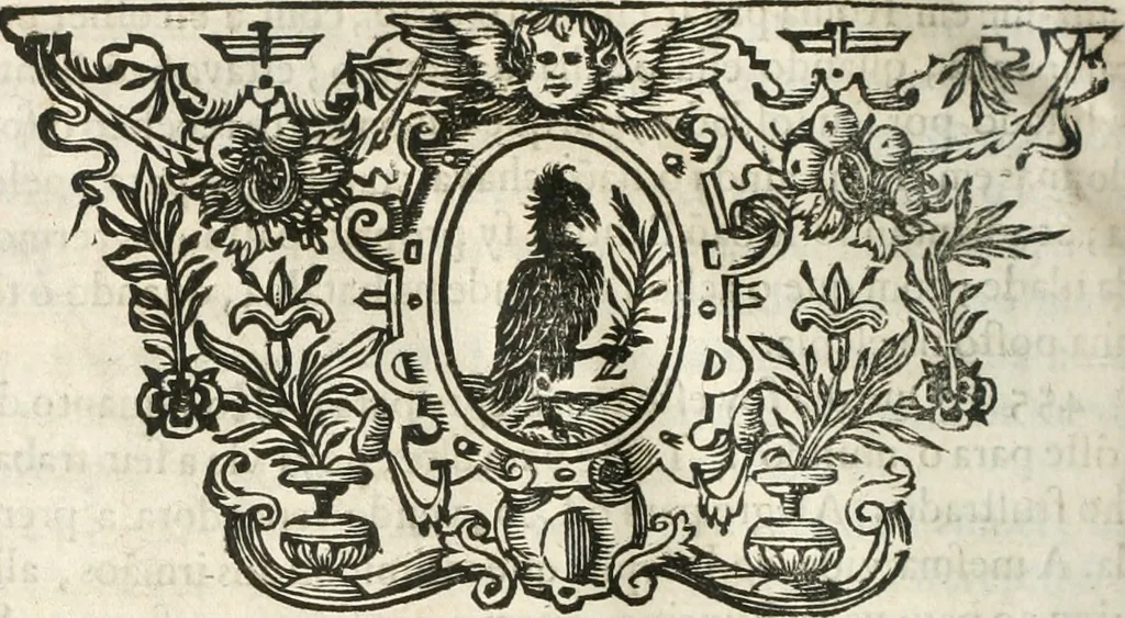 An illustration from O principe dos patriarcas S. Bento : primeiro[-segundo] tomo de sua vida, 1683, leaf 223