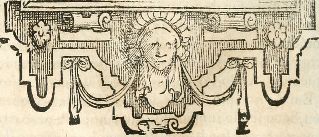 An illustration from O principe dos patriarcas S. Bento : primeiro[-segundo] tomo de sua vida, 1683, leaf 235