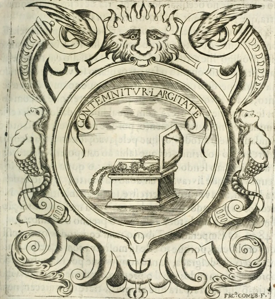 An illustration from O principe dos patriarcas S. Bento : primeiro[-segundo] tomo de sua vida, 1683, leaf 236
