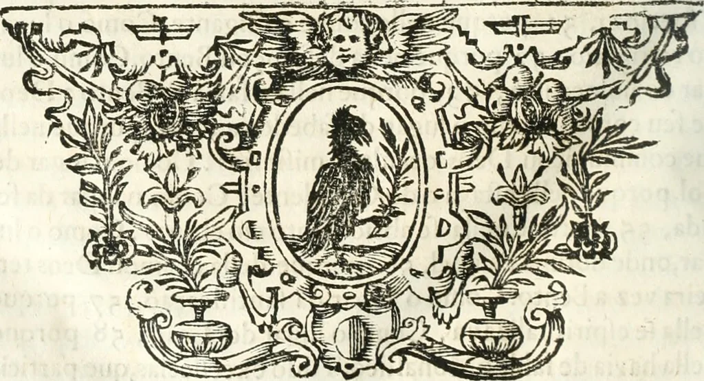 An illustration from O principe dos patriarcas S. Bento : primeiro[-segundo] tomo de sua vida, 1683, leaf 357