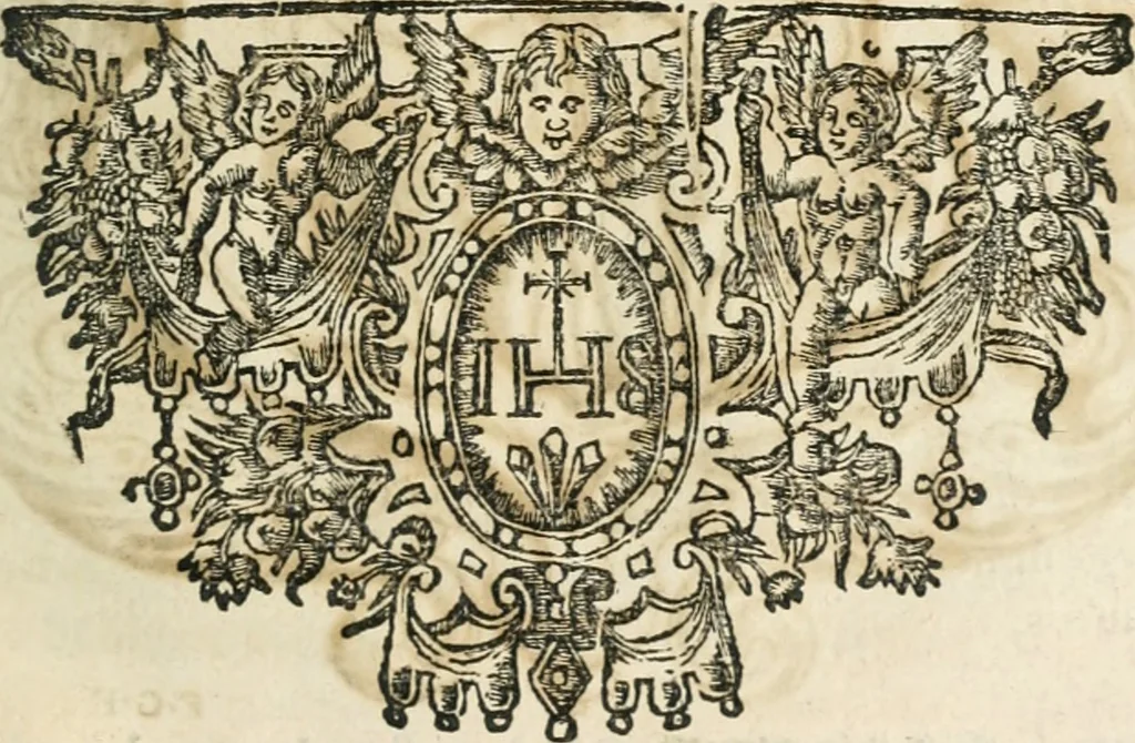 An illustration from O principe dos patriarcas S. Bento : primeiro[-segundo] tomo de sua vida, 1683, leaf 382