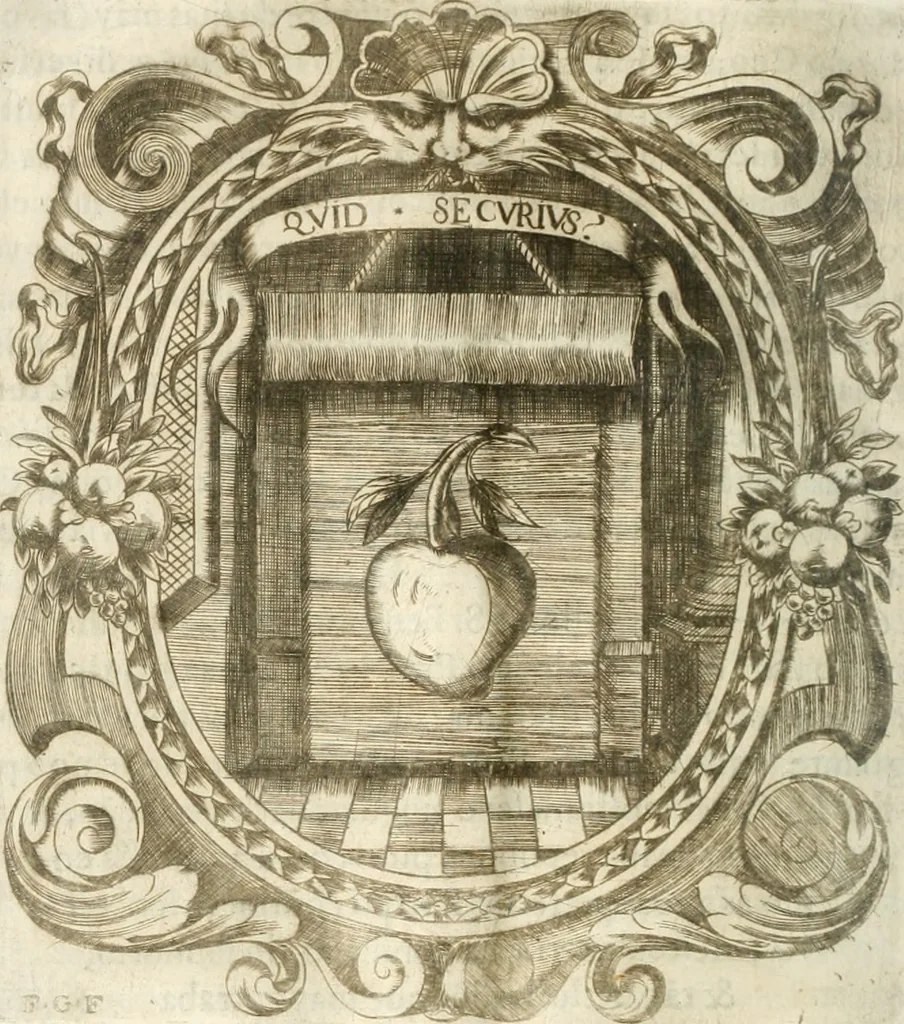 An illustration from O principe dos patriarcas S. Bento : primeiro[-segundo] tomo de sua vida, 1683, leaf 61