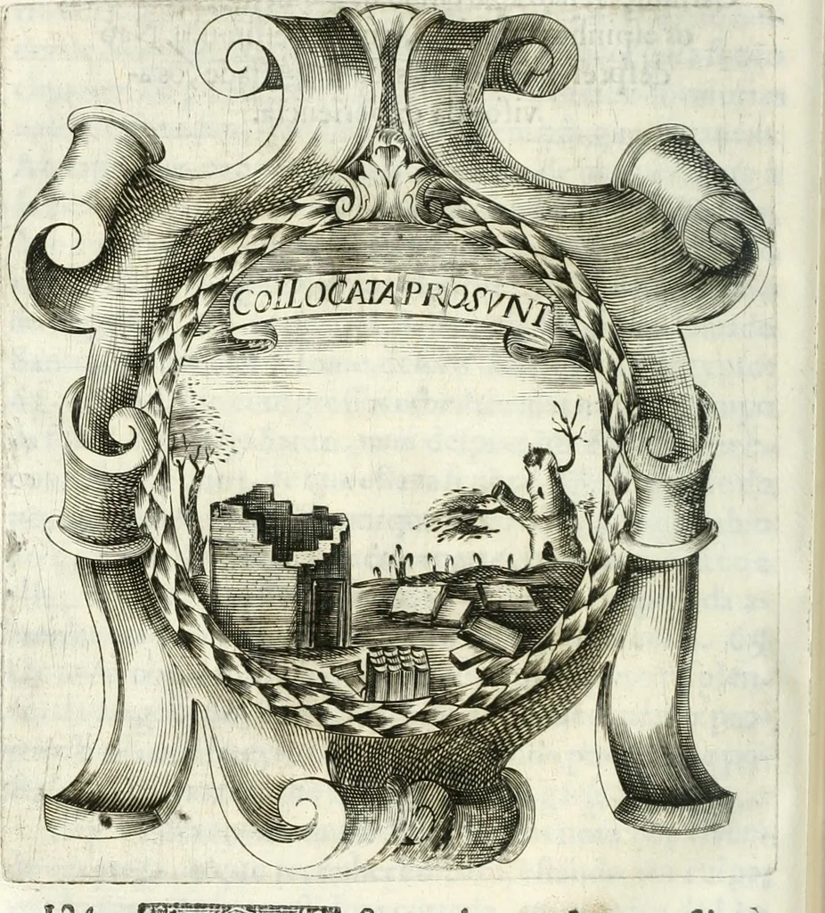 An illustration from O principe dos patriarcas S. Bento : primeiro[-segundo] tomo de sua vida, 1683, leaf 141
