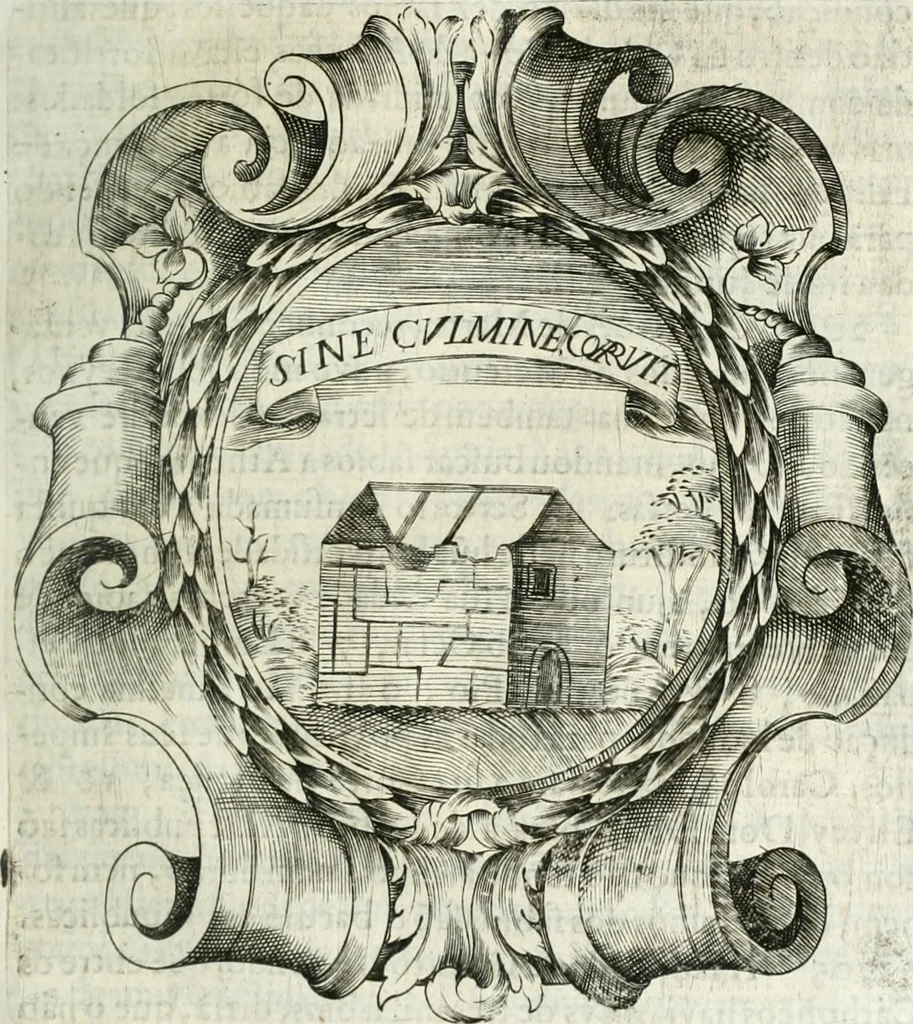 An illustration from O principe dos patriarcas S. Bento : primeiro[-segundo] tomo de sua vida, 1683, leaf 194