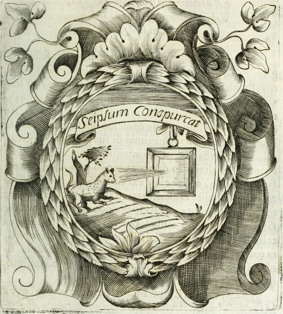 An illustration from O principe dos patriarcas S. Bento : primeiro[-segundo] tomo de sua vida, 1683, leaf 288