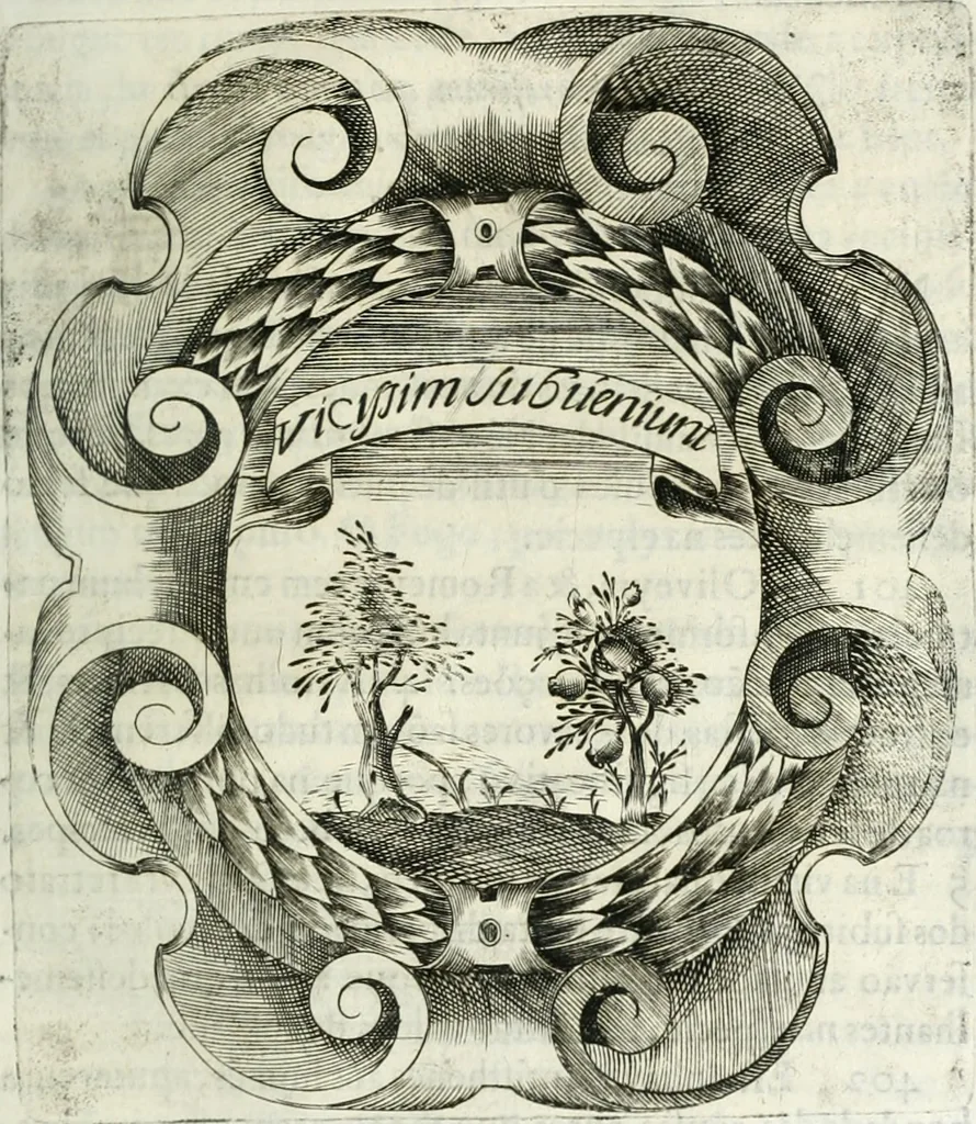 An illustration from O principe dos patriarcas S. Bento : primeiro[-segundo] tomo de sua vida, 1683, leaf 304