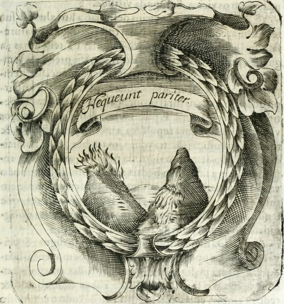 An illustration from O principe dos patriarcas S. Bento : primeiro[-segundo] tomo de sua vida, 1683, leaf 434