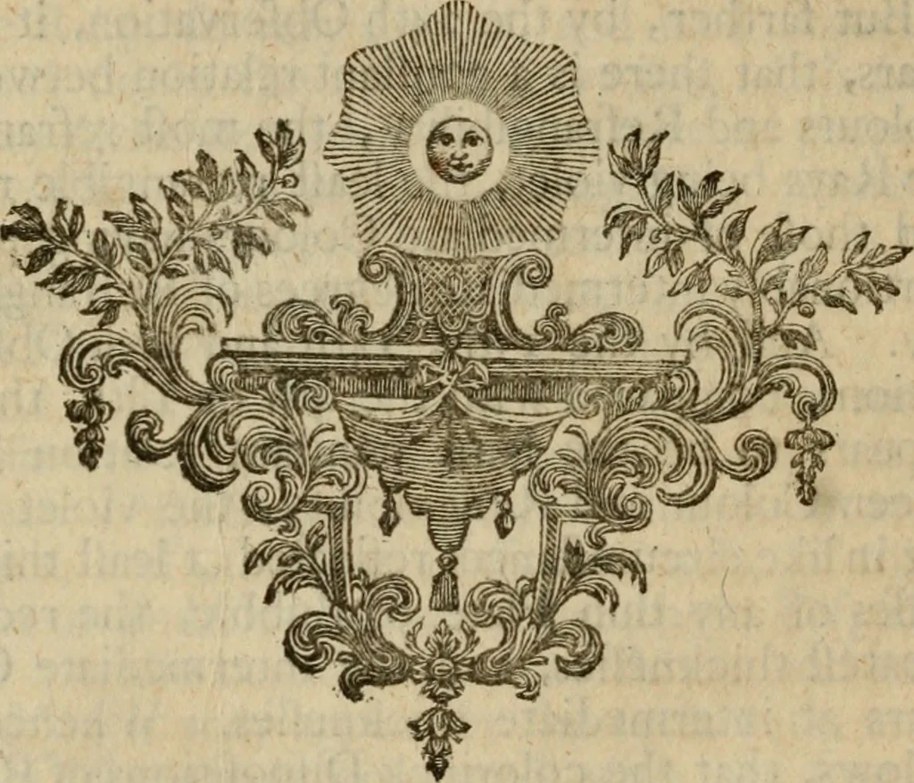 An illustration from Opticks; or, A treatise of the reflections, inflections and colours of light, 1718, leaf 249