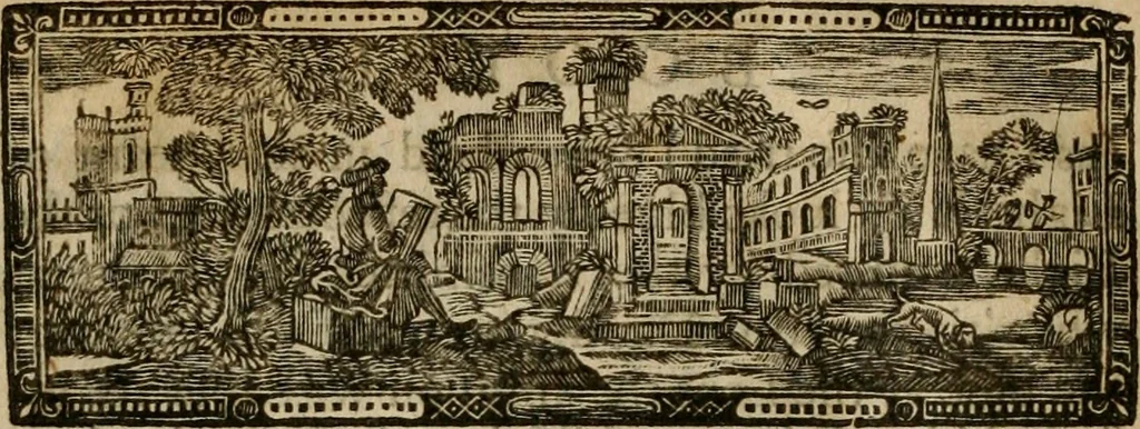 An illustration from Opticks : or, A treatise of the reflections, refractions, inflections and colours of light, 1730, leaf 177