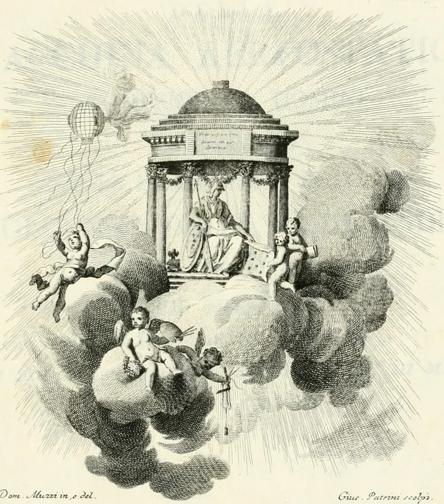 An illustration from Opuscoli di Agostino Gerli, 1785, leaf 4