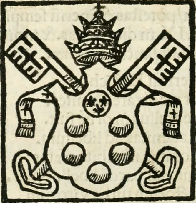 An illustration from Opusculu de mirabilibus noue et veteris urbis Rome, 1520, leaf 123