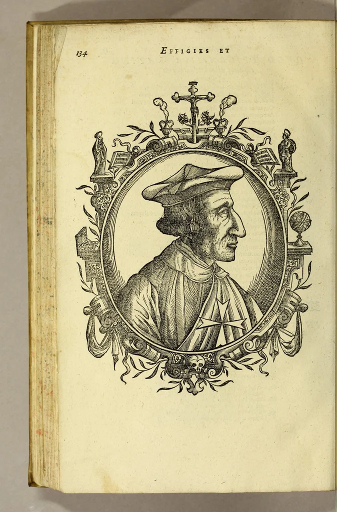 An illustration from Opusculum geographicum rarum, : totius eius negotii rationem, mira industria et breuitate complectens, iam recens ex diuersorum libris ac chartis, summa cura ac diligentia collectum & publicatum,, 1590, leaf 148