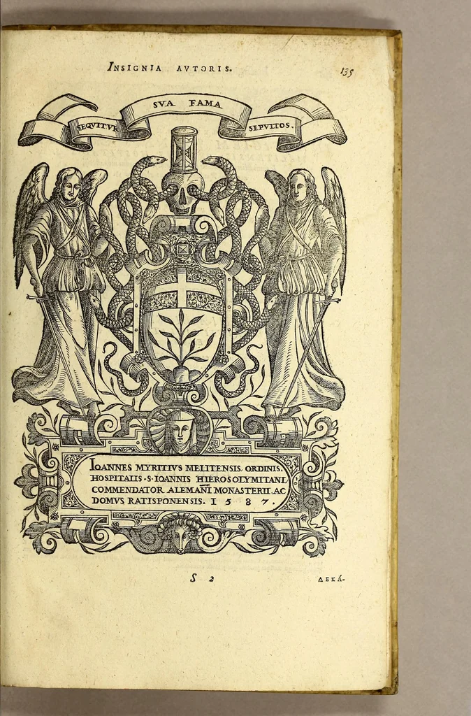 An illustration from Opusculum geographicum rarum, : totius eius negotii rationem, mira industria et breuitate complectens, iam recens ex diuersorum libris ac chartis, summa cura ac diligentia collectum & publicatum,, 1590, leaf 149