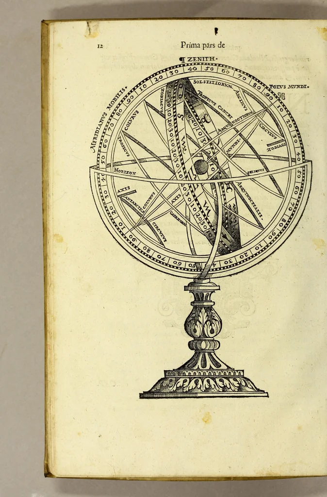 An illustration from Opusculum geographicum rarum, : totius eius negotii rationem, mira industria et breuitate complectens, iam recens ex diuersorum libris ac chartis, summa cura ac diligentia collectum & publicatum,, 1590, leaf 22