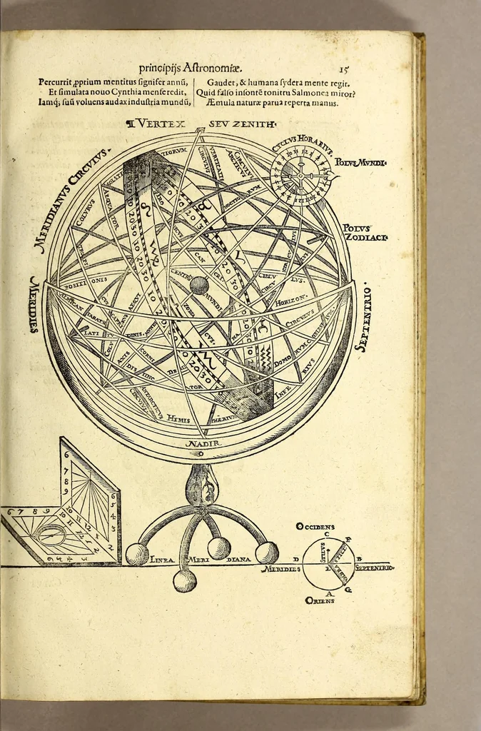 An illustration from Opusculum geographicum rarum, : totius eius negotii rationem, mira industria et breuitate complectens, iam recens ex diuersorum libris ac chartis, summa cura ac diligentia collectum & publicatum,, 1590, leaf 25