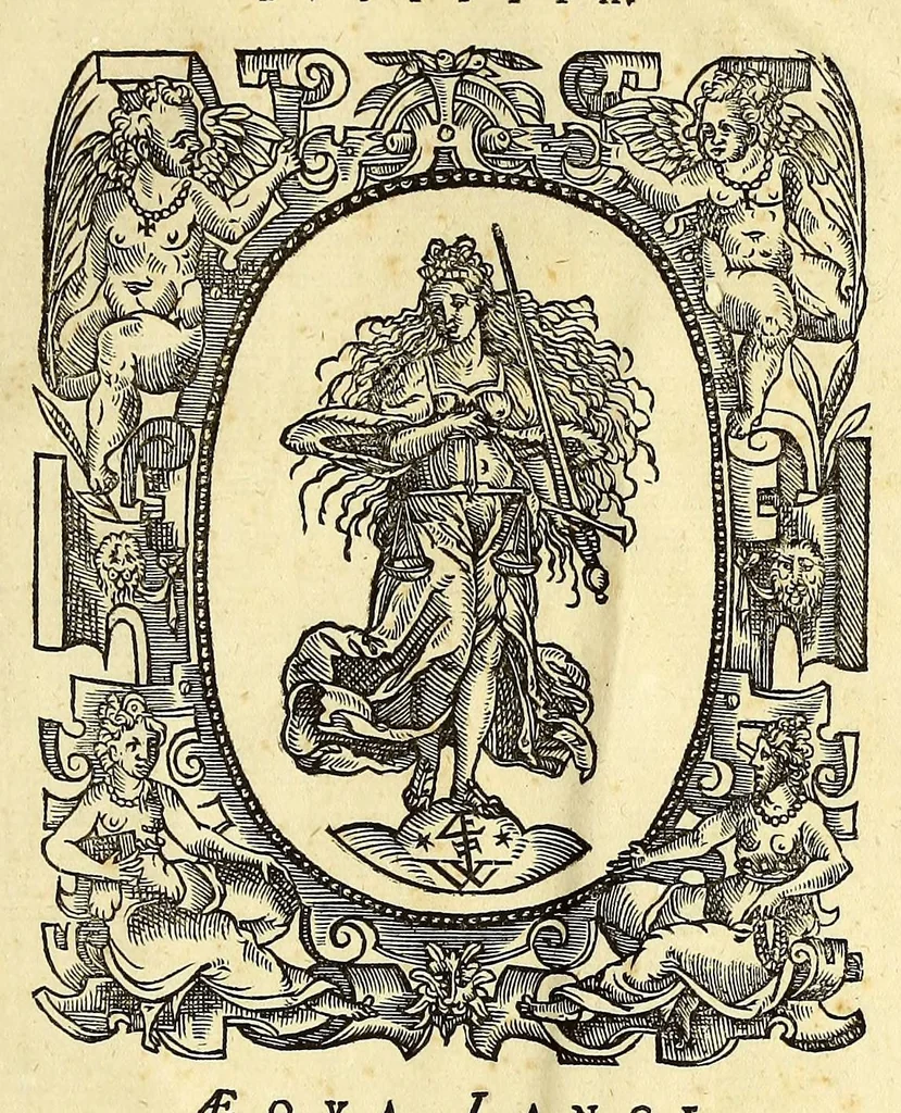 An illustration from Opusculum geographicum rarum, : totius eius negotii rationem, mira industria et breuitate complectens, iam recens ex diuersorum libris ac chartis, summa cura ac diligentia collectum & publicatum,, 1590, leaf 155