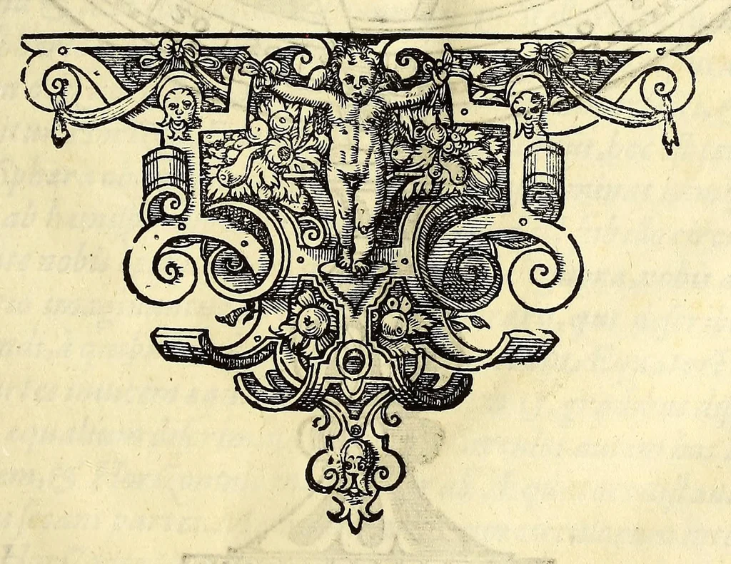 An illustration from Opusculum geographicum rarum, : totius eius negotii rationem, mira industria et breuitate complectens, iam recens ex diuersorum libris ac chartis, summa cura ac diligentia collectum & publicatum,, 1590, leaf 23